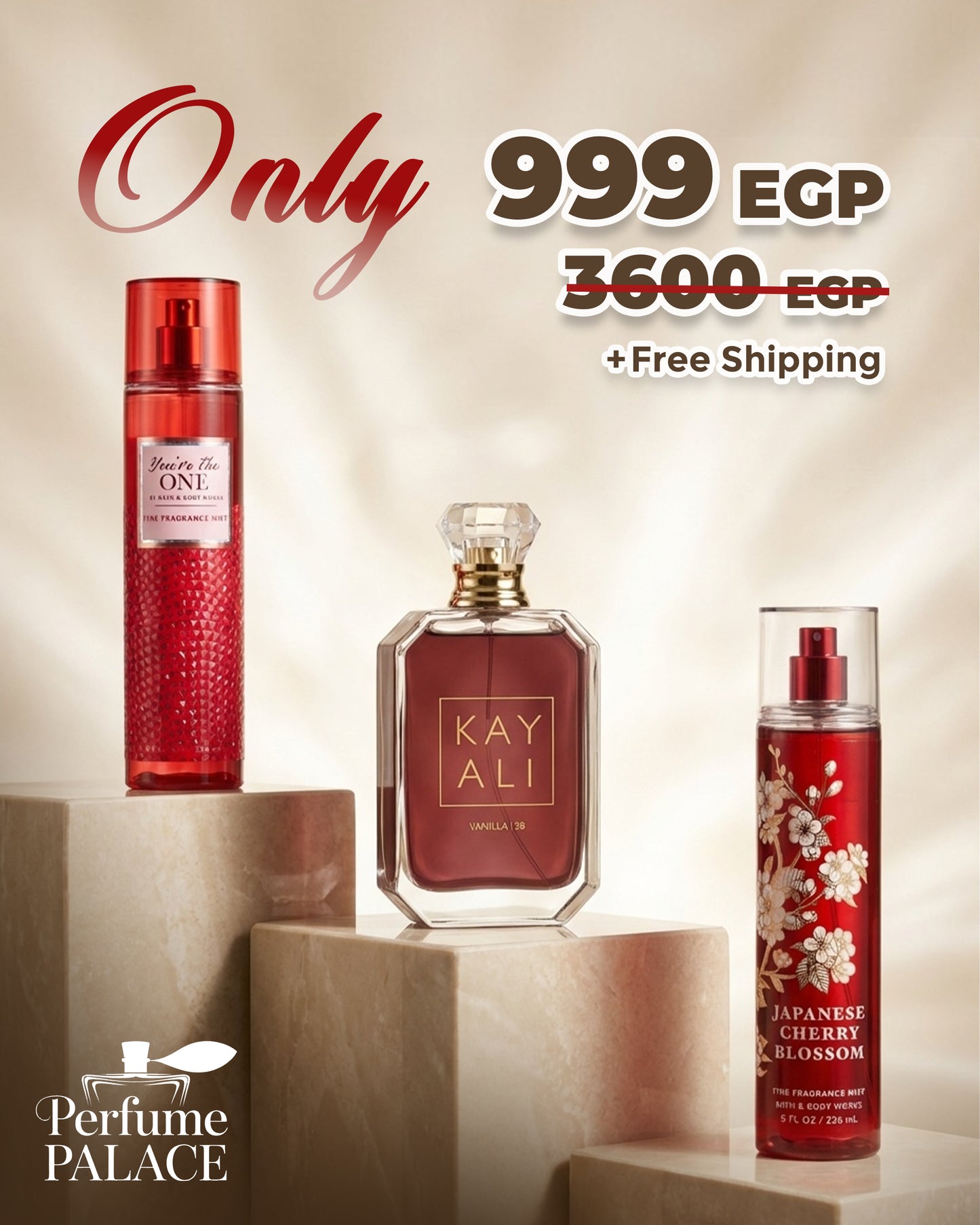 Kayali vanilla 28 +You're the One + japanese cherry blossom