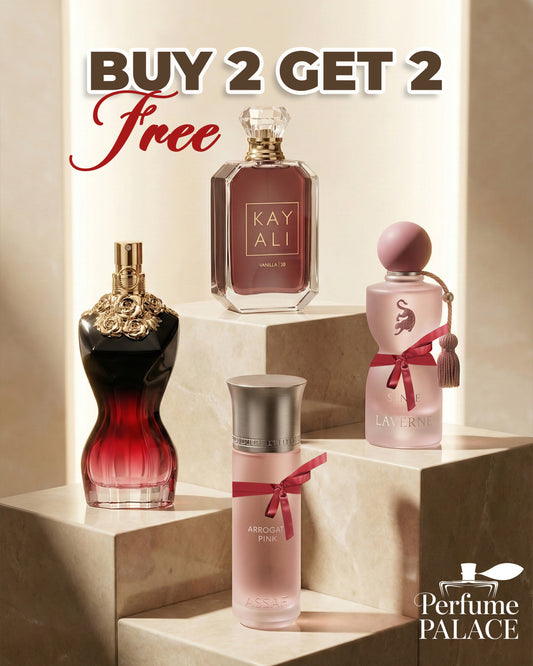 لافيرن سينس + كيالي فانيليا 28 + لابيل + عساف اروجيت بينك