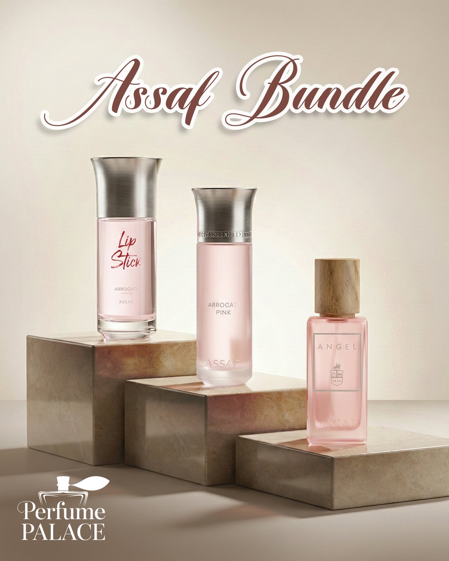 Assaf Arrogate pink + Assaf Lipstick + Assaf angel